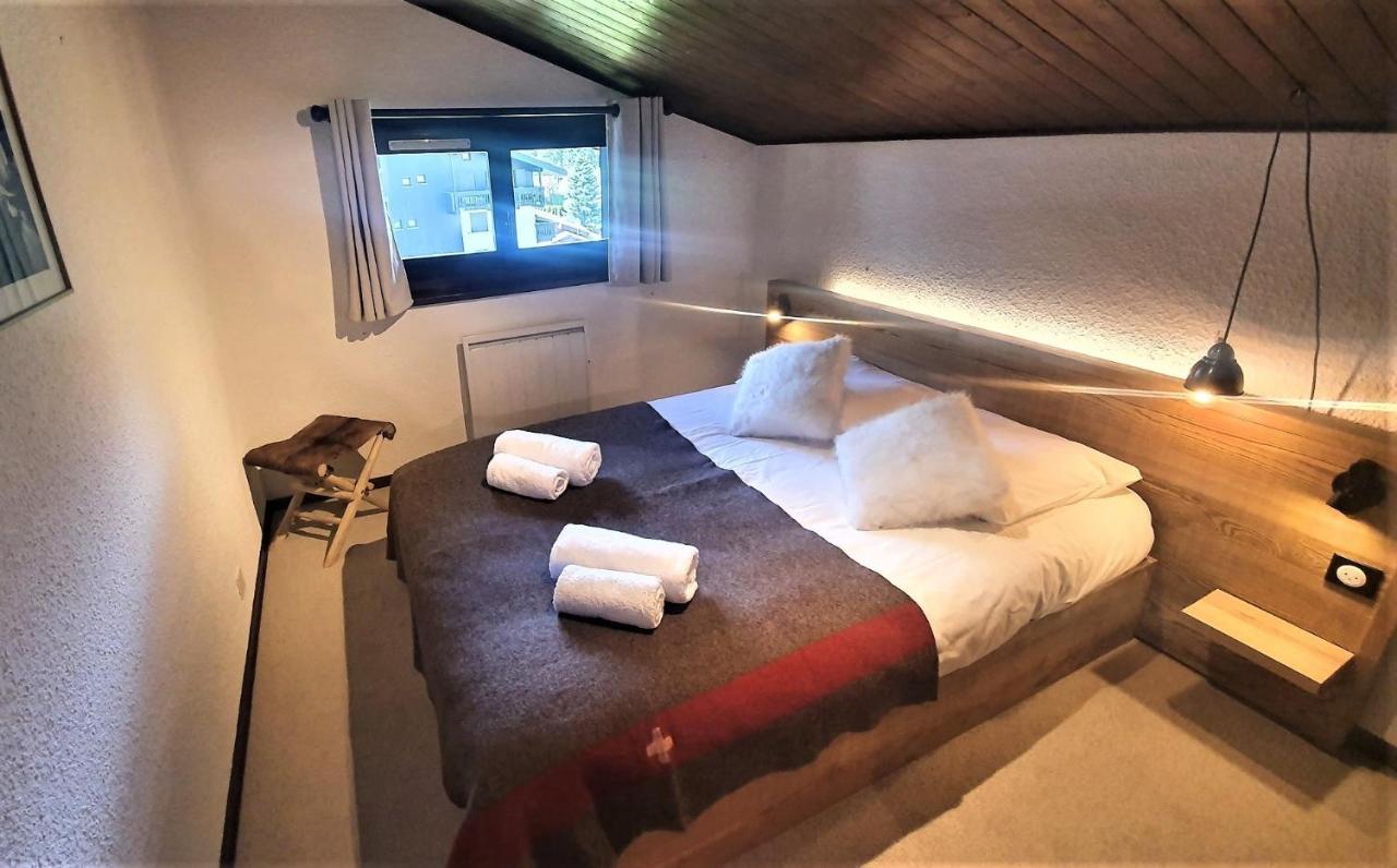 Chamonix Superbe Appartement Vue Mont Blanc Eksteriør billede