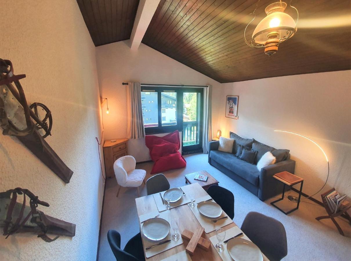 Chamonix Superbe Appartement Vue Mont Blanc Eksteriør billede