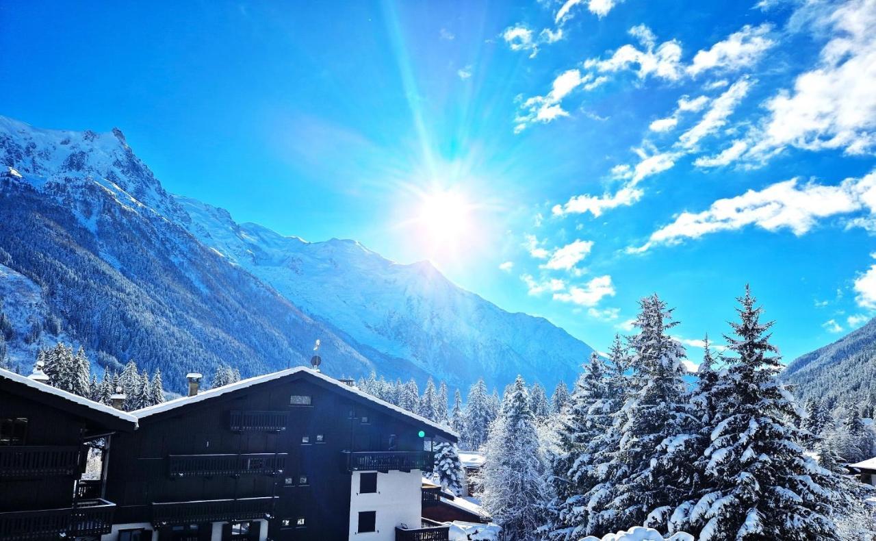 Chamonix Superbe Appartement Vue Mont Blanc Eksteriør billede